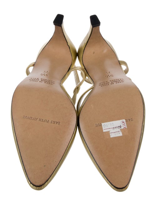 Saks Fifth Avenue Leather Slingback Pumps