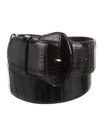 Saks Fifth Avenue Crocodile Belt