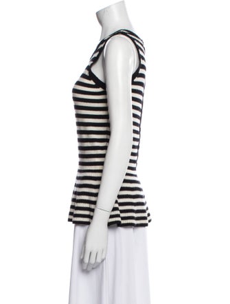 Saks Fifth Avenue Cashmere Striped Top