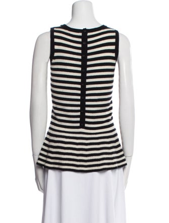 Saks Fifth Avenue Cashmere Striped Top