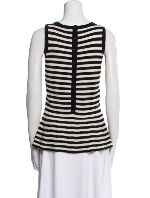 Saks Fifth Avenue Cashmere Striped Top