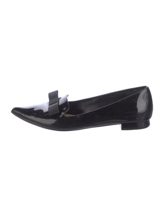 Saks Fifth Avenue Patent Leather Loafers