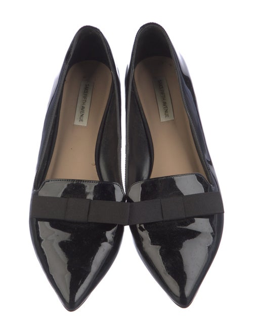 Saks Fifth Avenue Patent Leather Loafers