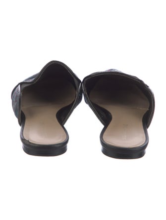 Saks Fifth Avenue Floral Print Mules