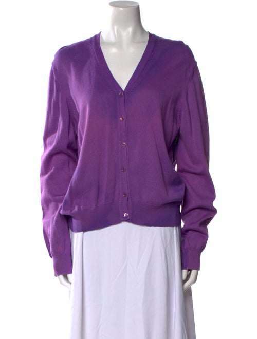 Saks Fifth Avenue V-Neck Long Sleeve Blouse