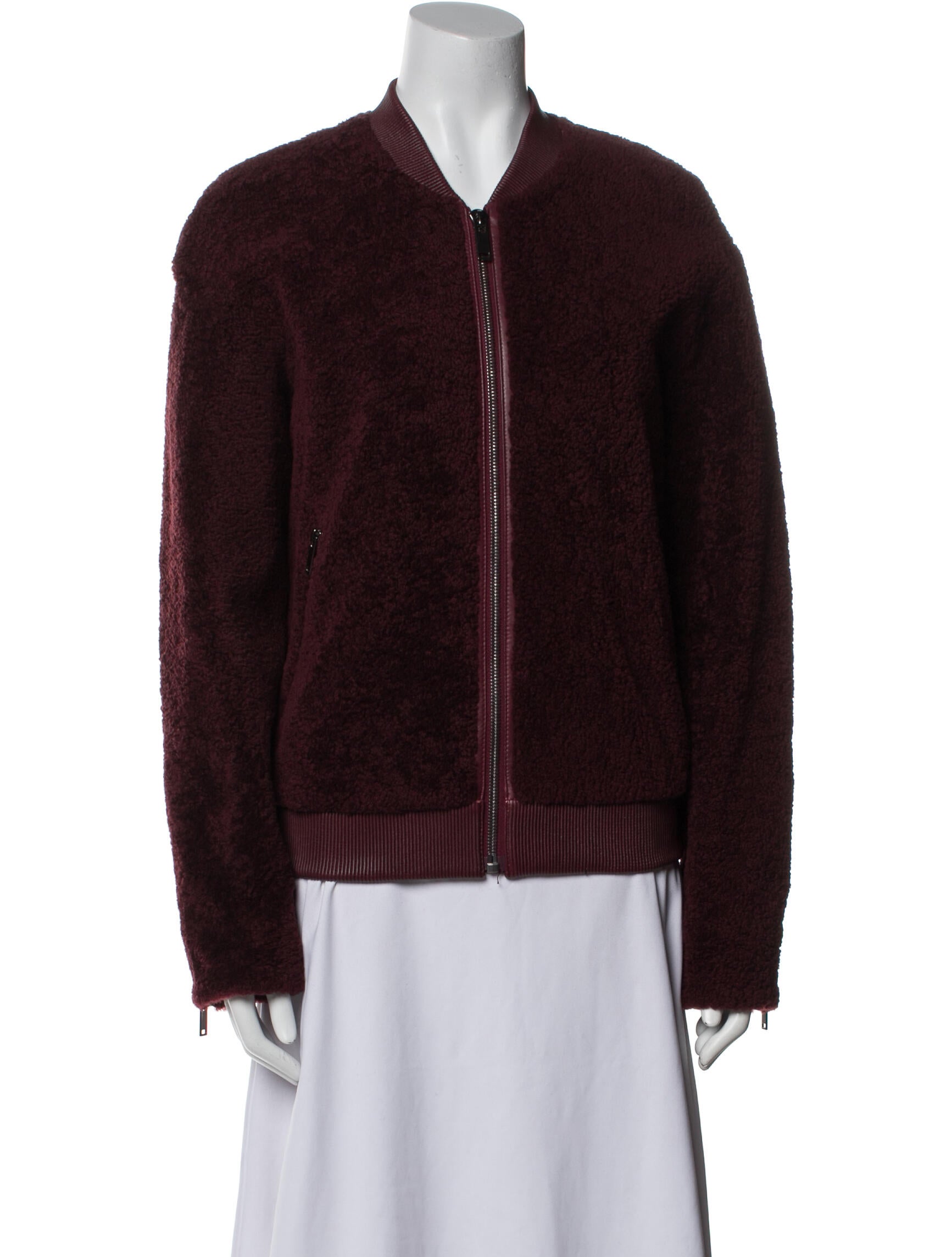 Saks Fifth Avenue Shearling Fur Jacket