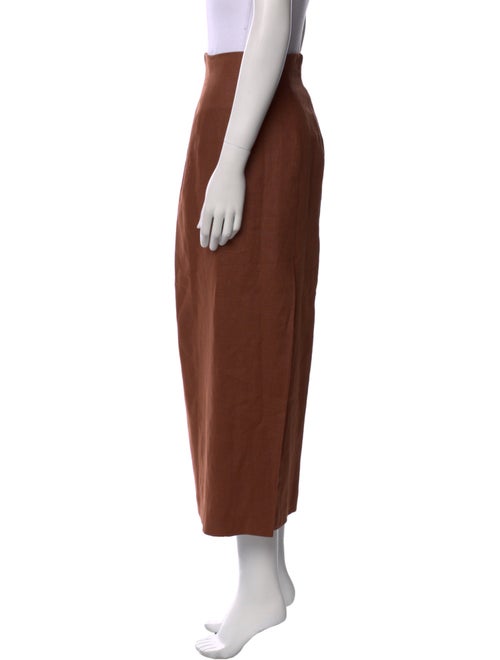Saks Fifth Avenue Linen Midi Length Skirt