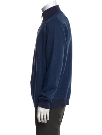Saks Fifth Avenue Merino Wool Mock Neck Pullover