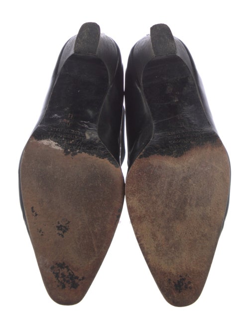 Saks Fifth Avenue Leather Combat Boots