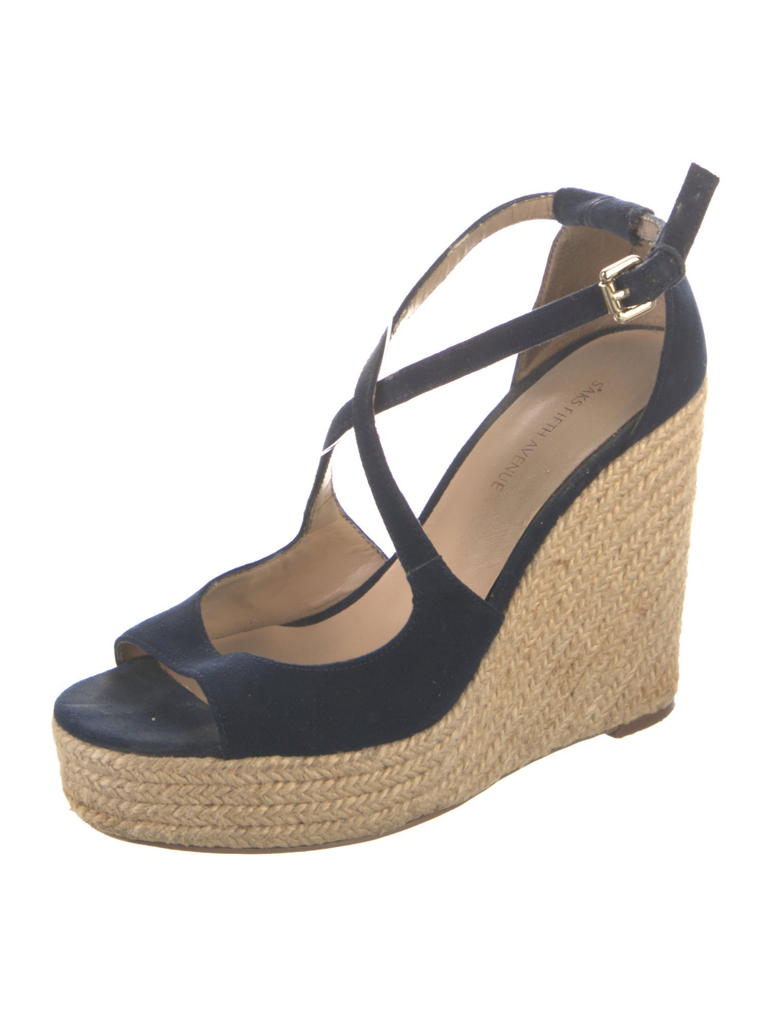 Saks Fifth Avenue Suede Espadrilles