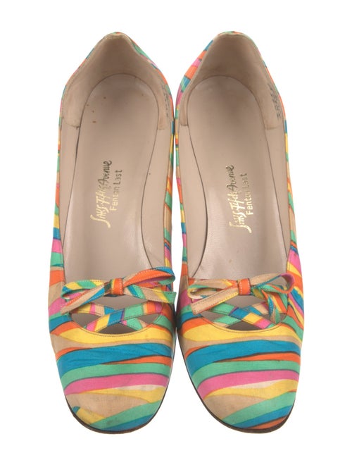 Saks Fifth Avenue Printed Pumps