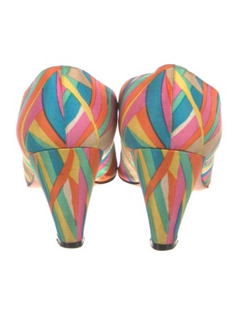 Saks Fifth Avenue Printed Pumps