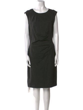 Saks Fifth Avenue Scoop Neck Knee-Length Dress