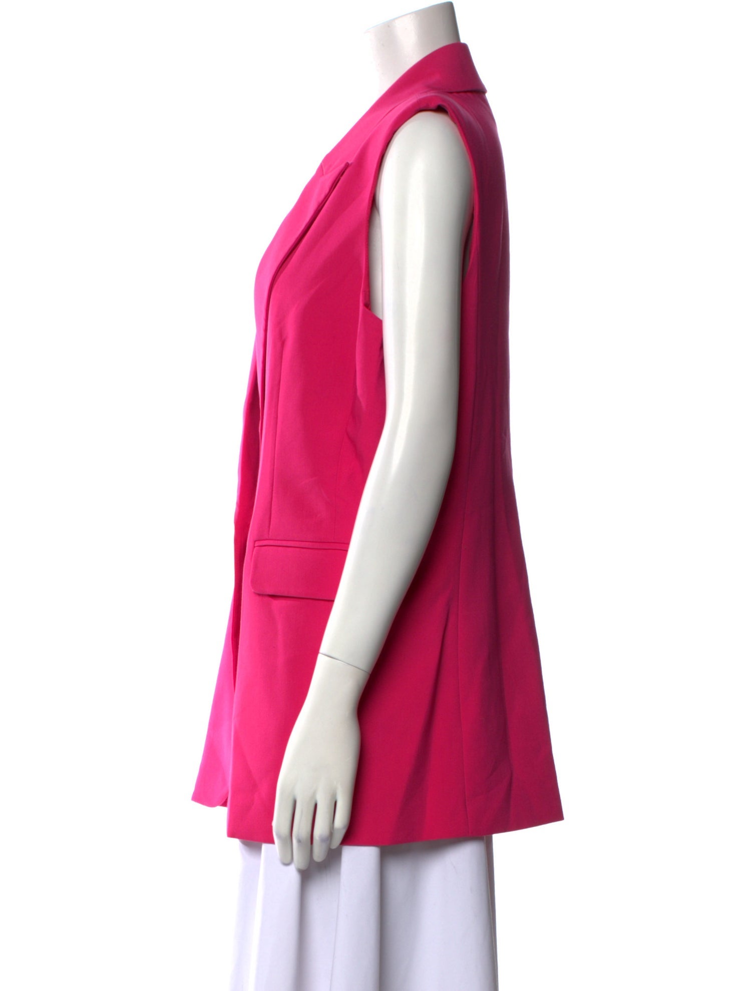 Saks Fifth Avenue V-Neck Sleeveless Polo