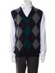 Saks Fifth Avenue Virgin Wool Printed Sweater Vest