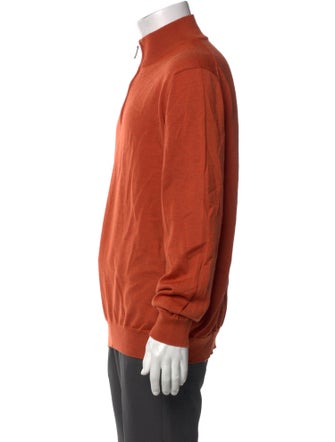 Saks Fifth Avenue Merino Wool Mock Neck Pullover