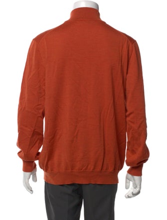 Saks Fifth Avenue Merino Wool Mock Neck Pullover