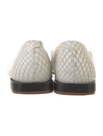 Saks Fifth Avenue Suede Animal Print Ballet Flats