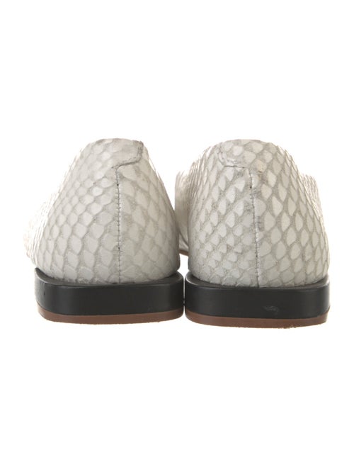 Saks Fifth Avenue Suede Animal Print Ballet Flats