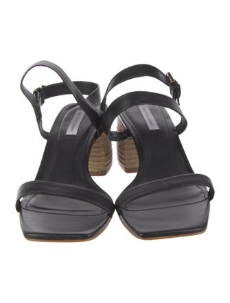 Saks Fifth Avenue Leather Printed Slingback Pumps