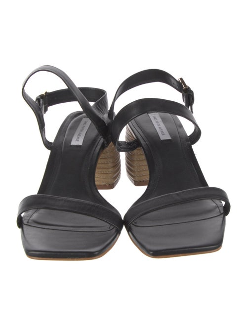 Saks Fifth Avenue Leather Printed Slingback Pumps