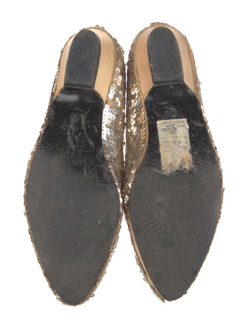 Saks Fifth Avenue Sequins Flats