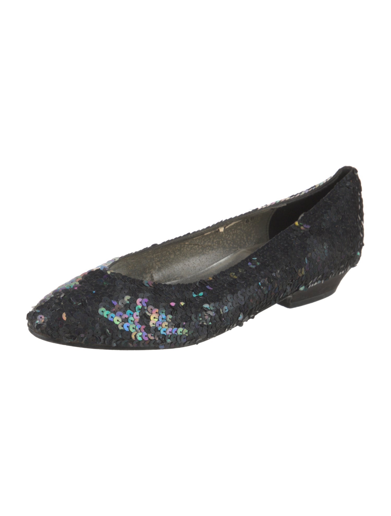 Saks Fifth Avenue Sequins Flats
