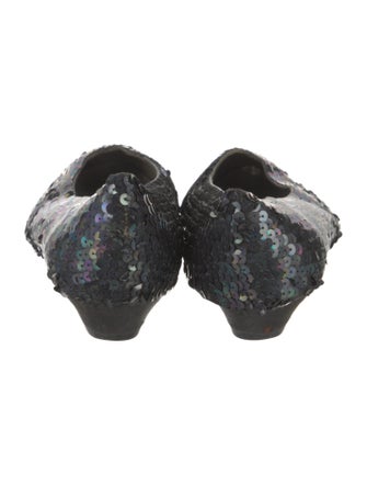 Saks Fifth Avenue Sequins Flats