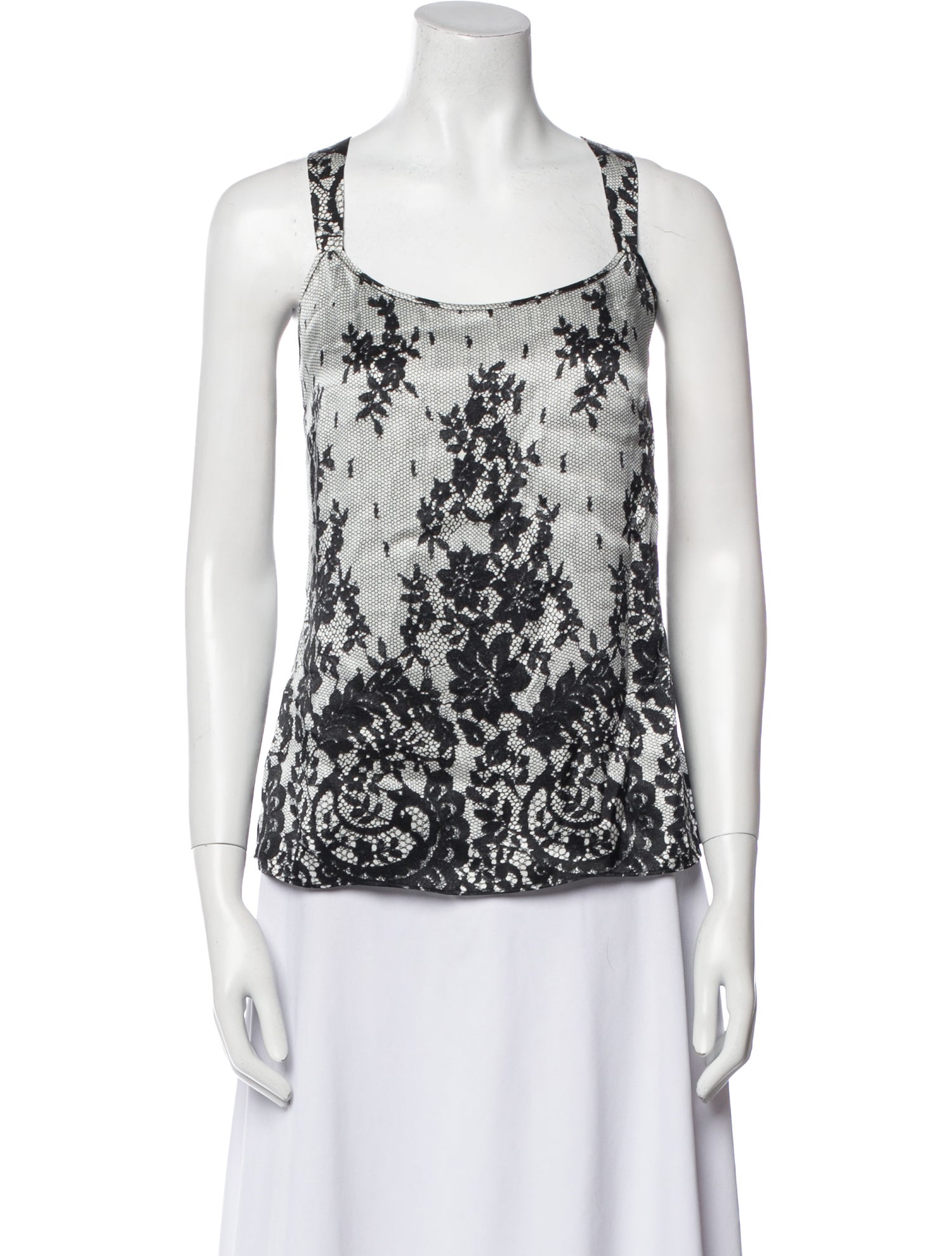 Saks Fifth Avenue Silk Printed Top