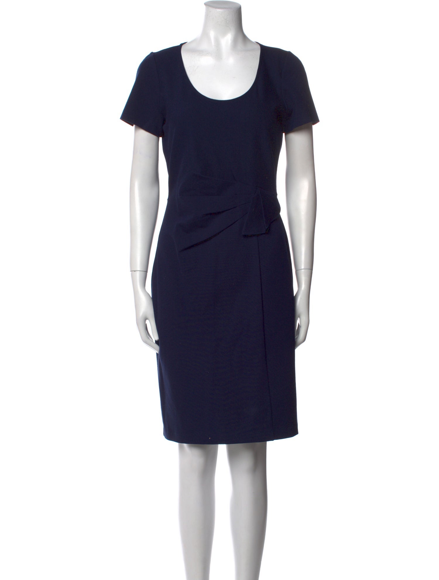 Saks Fifth Avenue Scoop Neck Knee-Length Dress