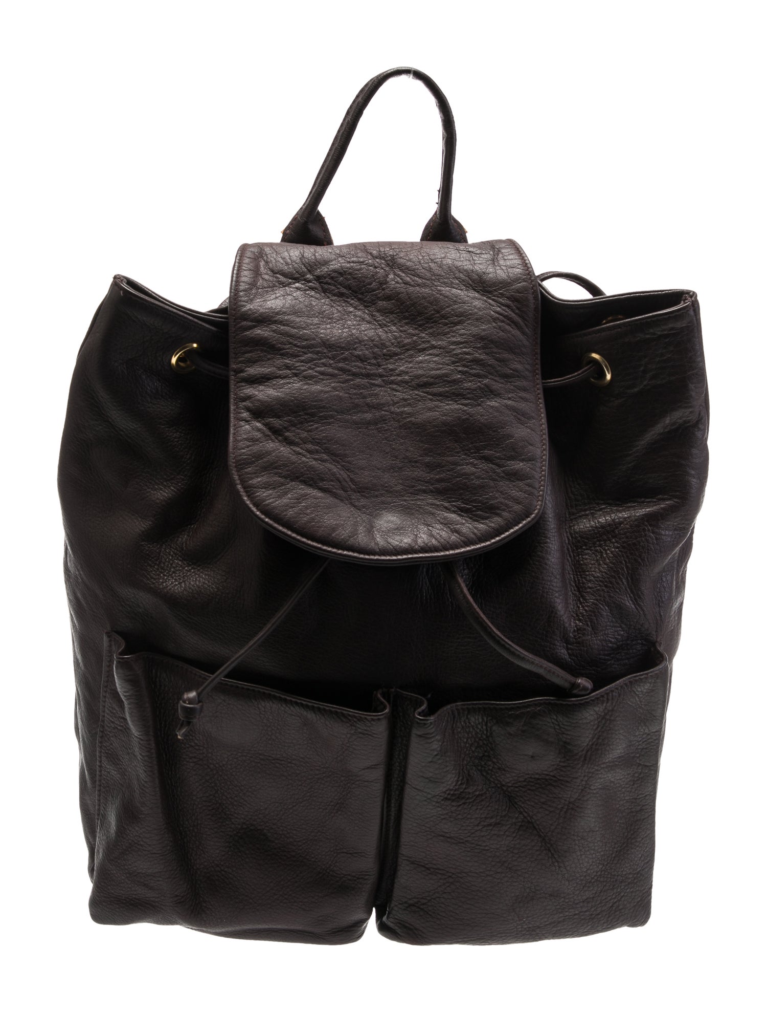 Saks Fifth Avenue Leather Backpack