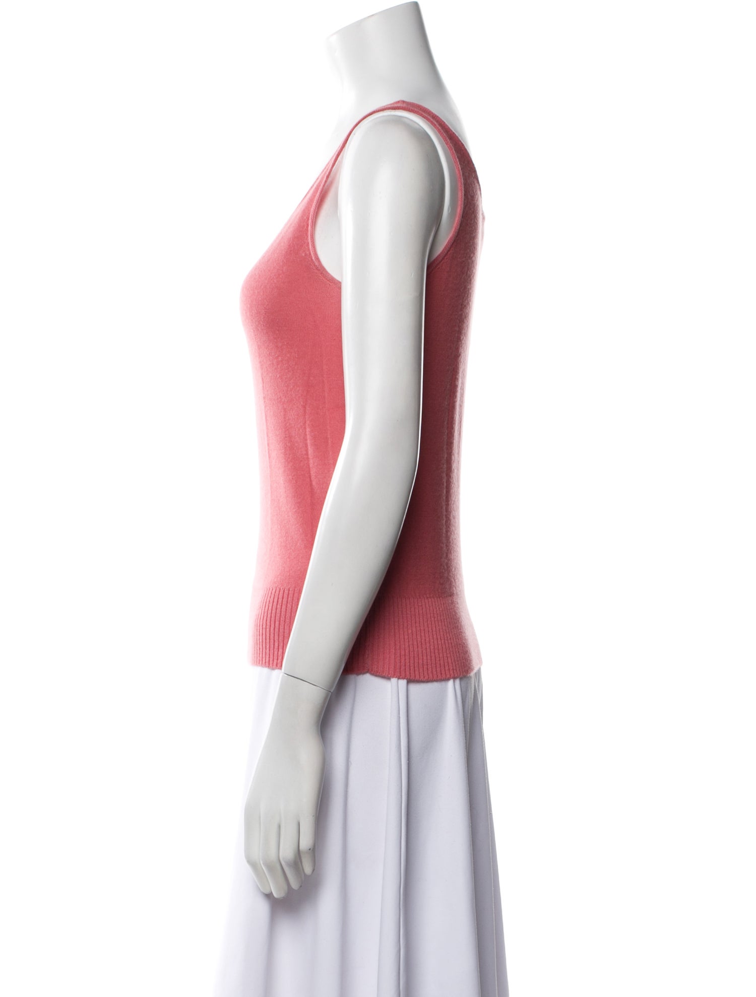 Saks Fifth Avenue Cashmere Scoop Neck Top