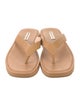 Saks Fifth Avenue Leather Slides