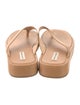 Saks Fifth Avenue Leather Slides