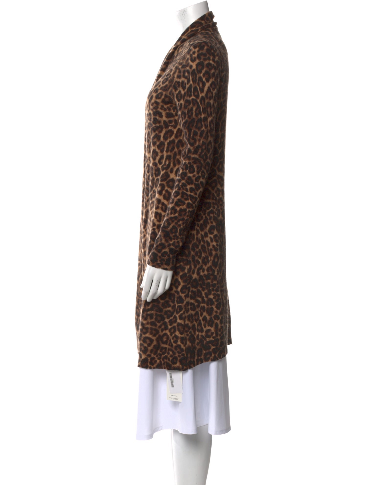 Saks Fifth Avenue Cashmere Animal Print Sweater