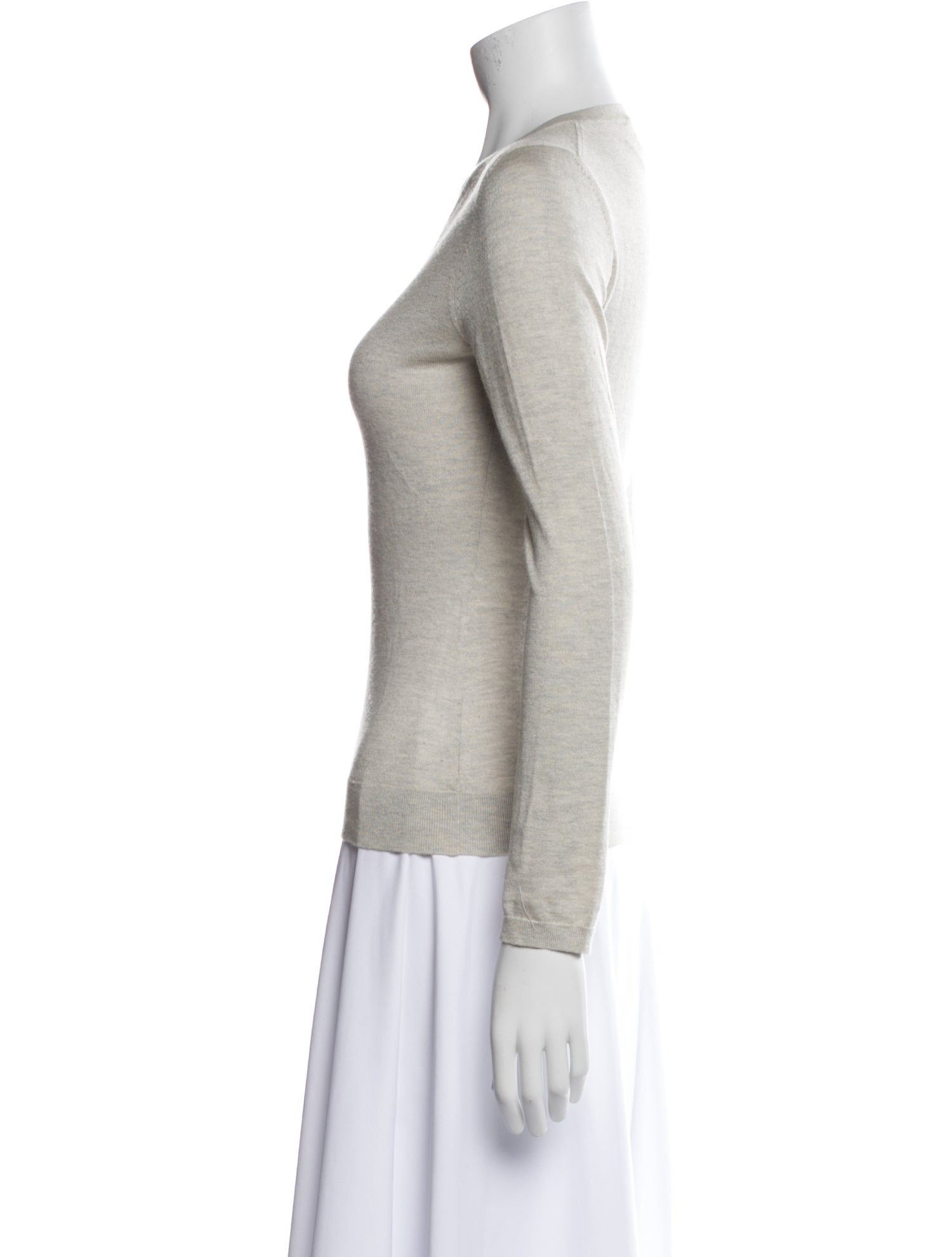 Saks Fifth Avenue Silk V-Neck Sweater