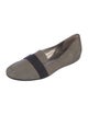 Saks Fifth Avenue Suede Colorblock Pattern Loafers