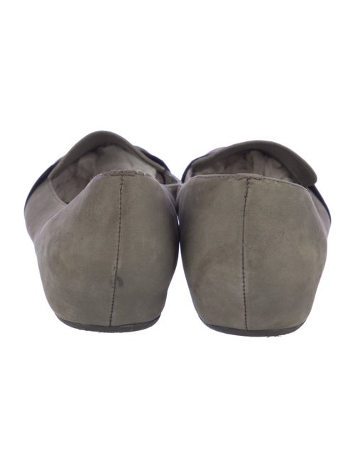 Saks Fifth Avenue Suede Colorblock Pattern Loafers