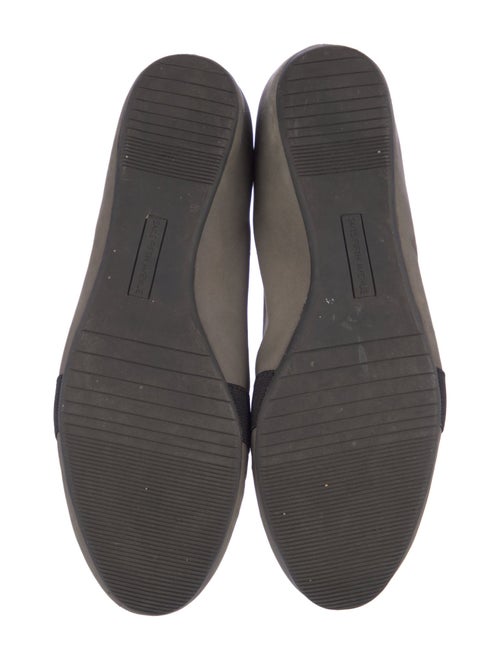 Saks Fifth Avenue Suede Colorblock Pattern Loafers