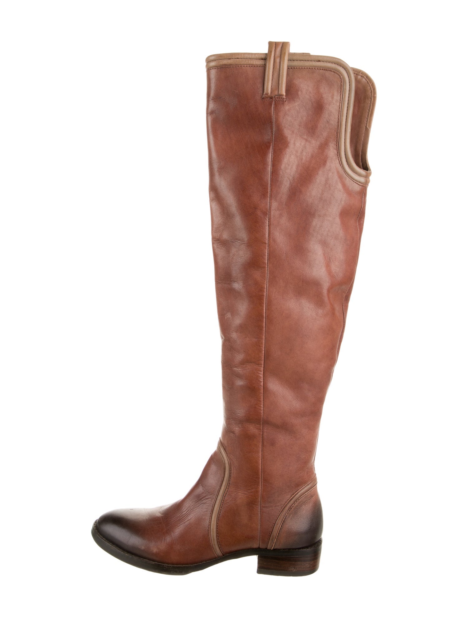 Saks Fifth Avenue Leather Riding Boots