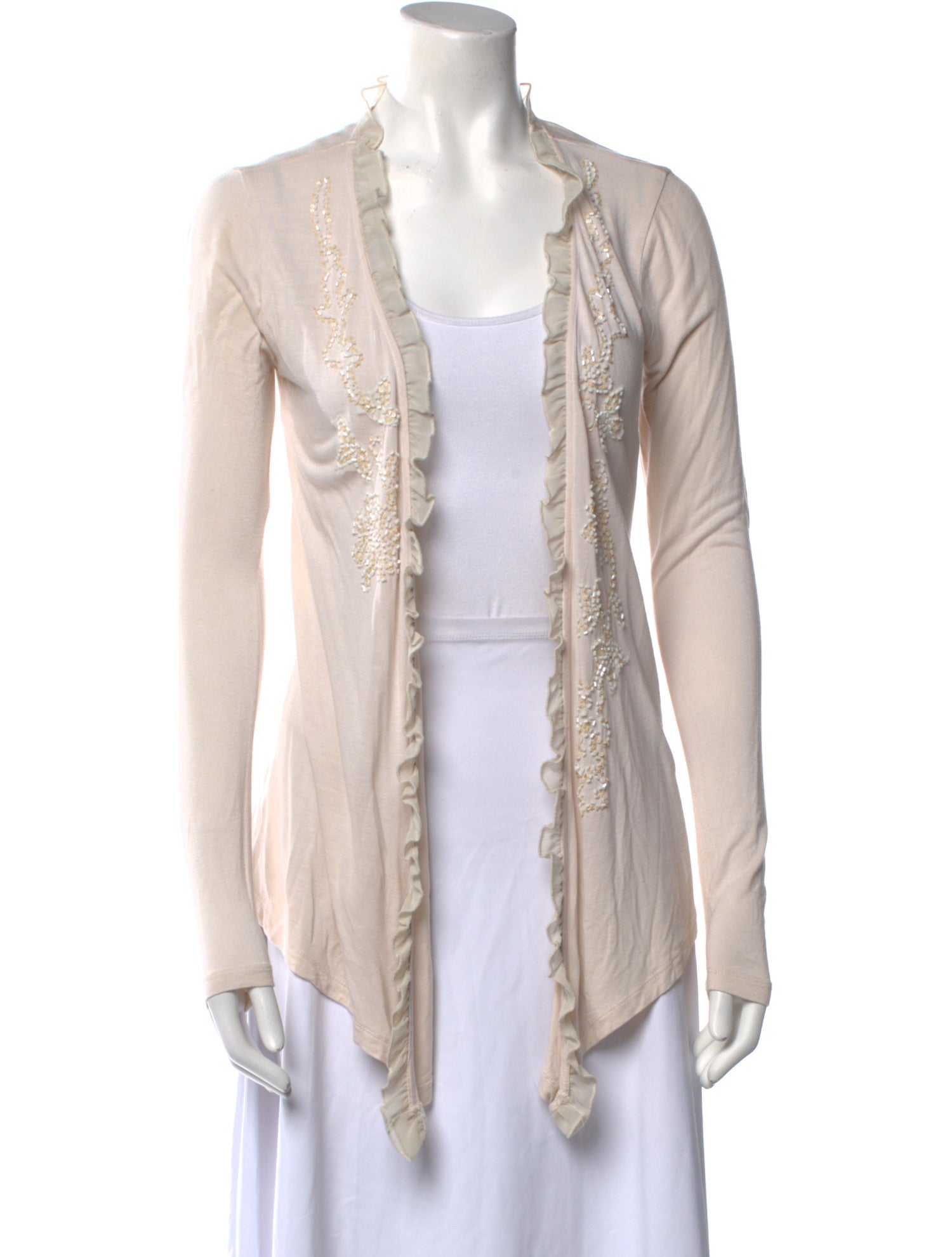 Saks Fifth Avenue Square Neckline Long Sleeve Tunic