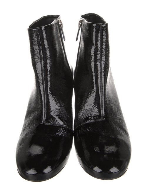Saks Fifth Avenue Patent Leather Boots