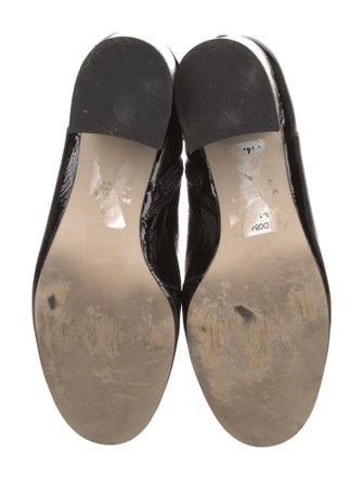 Saks Fifth Avenue Patent Leather Boots