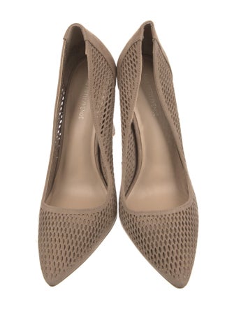 Saks Fifth Avenue Suede Pumps