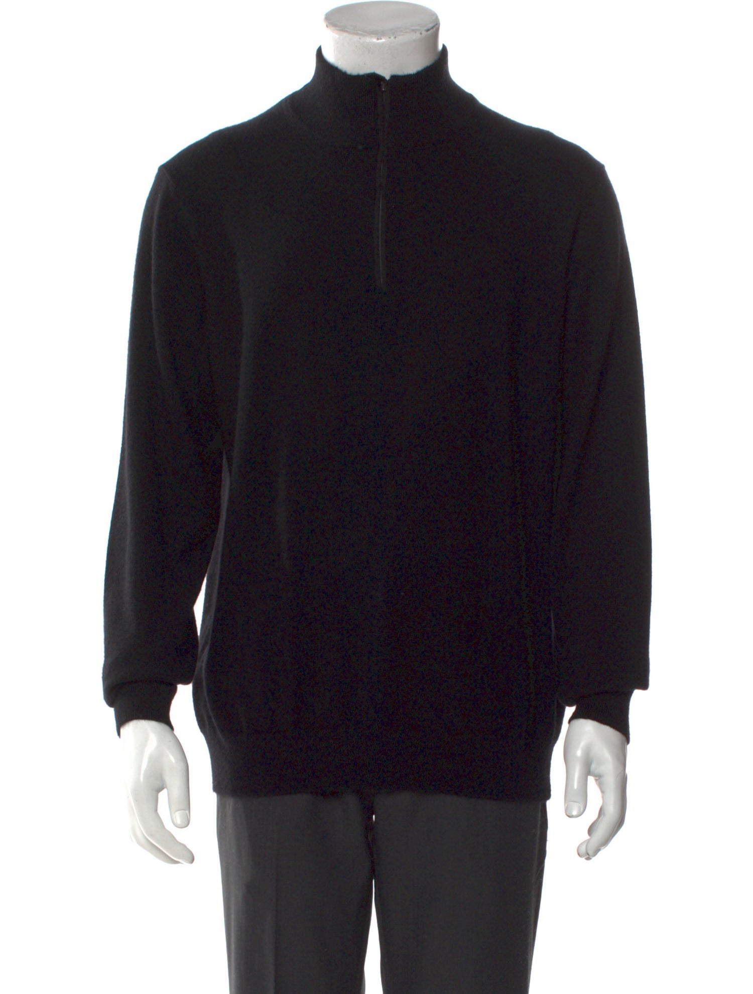 Saks Fifth Avenue Cashmere Turtleneck Polo Sweater