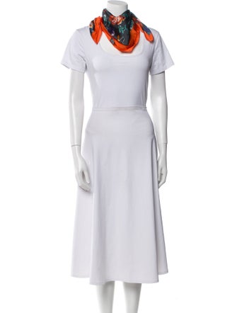 Saks Fifth Avenue Floral Print Scarf