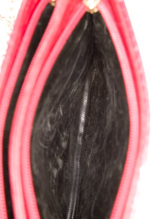 Saks Fifth Avenue Embossed Leather Messenger Bag