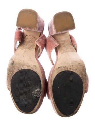 Saks Fifth Avenue Velvet Slingback Pumps