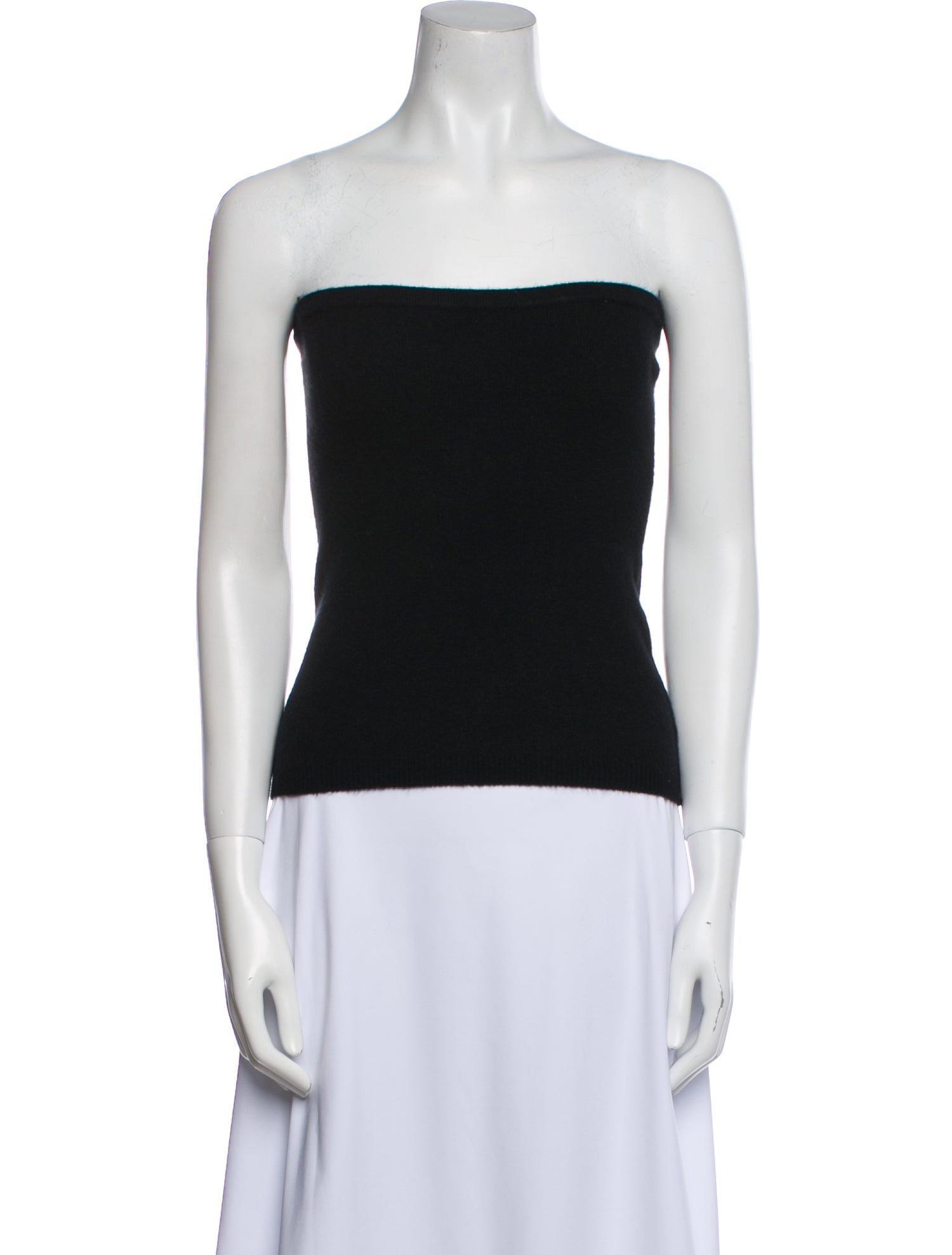 Saks Fifth Avenue Cashmere Strapless Top