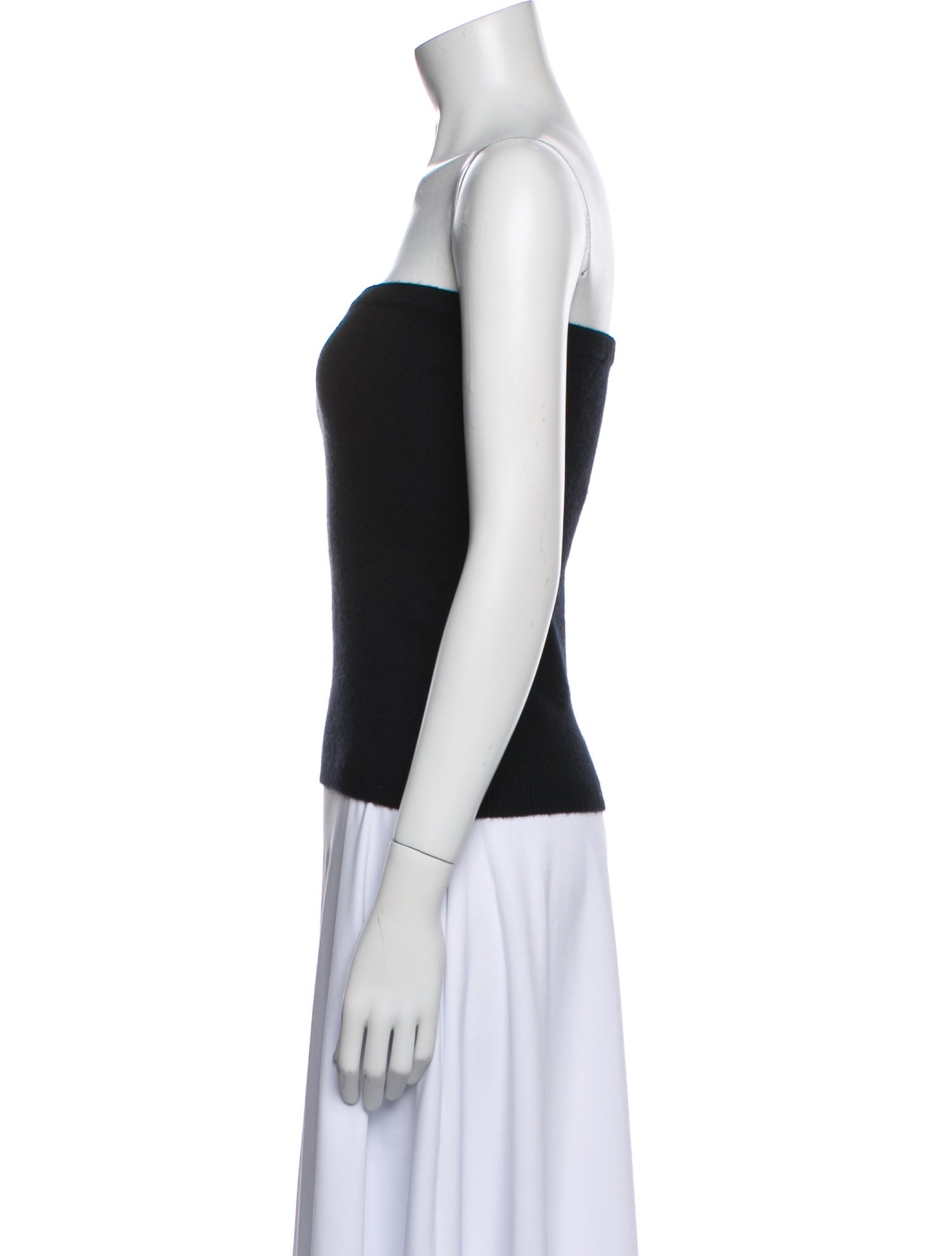 Saks Fifth Avenue Cashmere Strapless Top